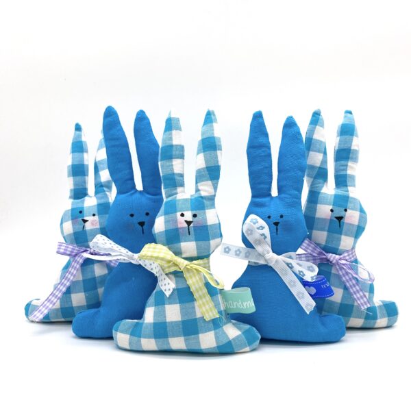 Deko-Hase blau (B-Ware)