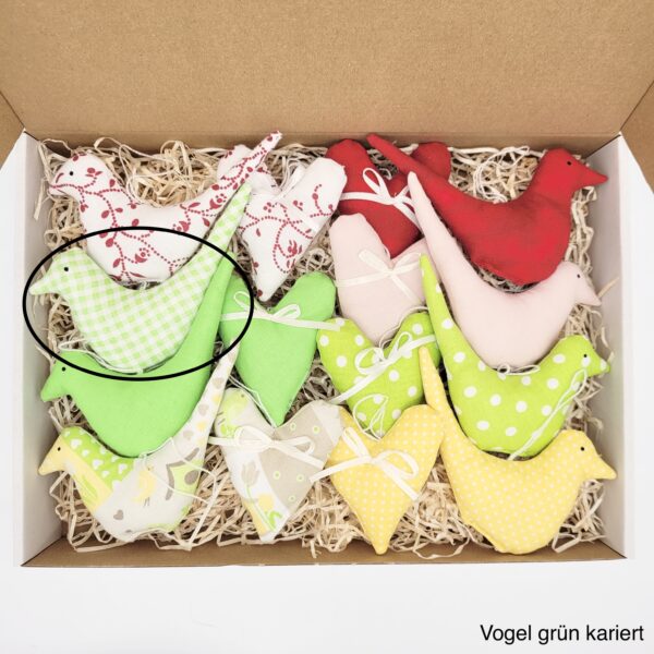 Deko-Set "Vogel & Herz" – Bild 8