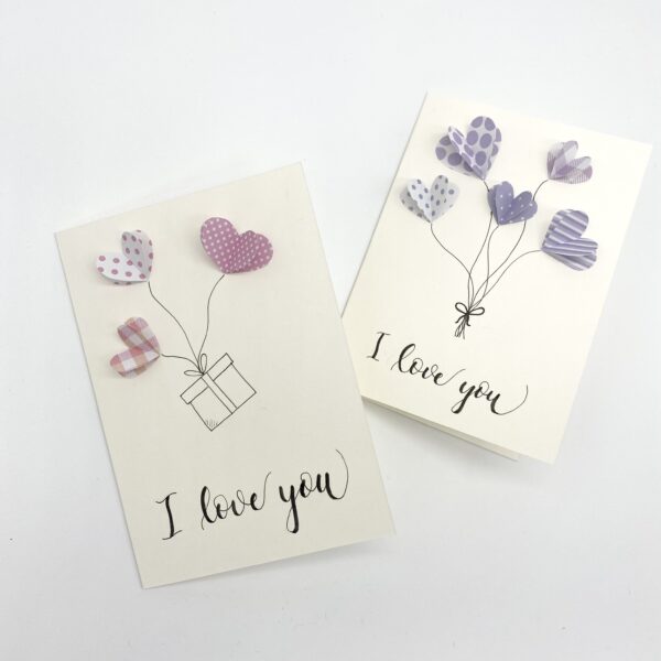 Grußkarte "I love you"