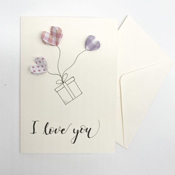 Grußkarte "I love you" – Bild 3