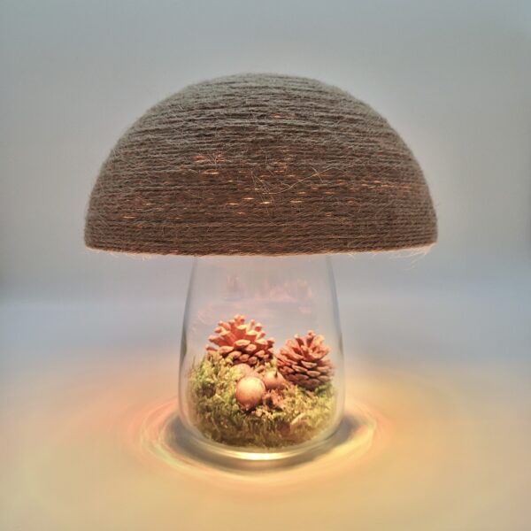 Deko Pilz-Lampe – Bild 3