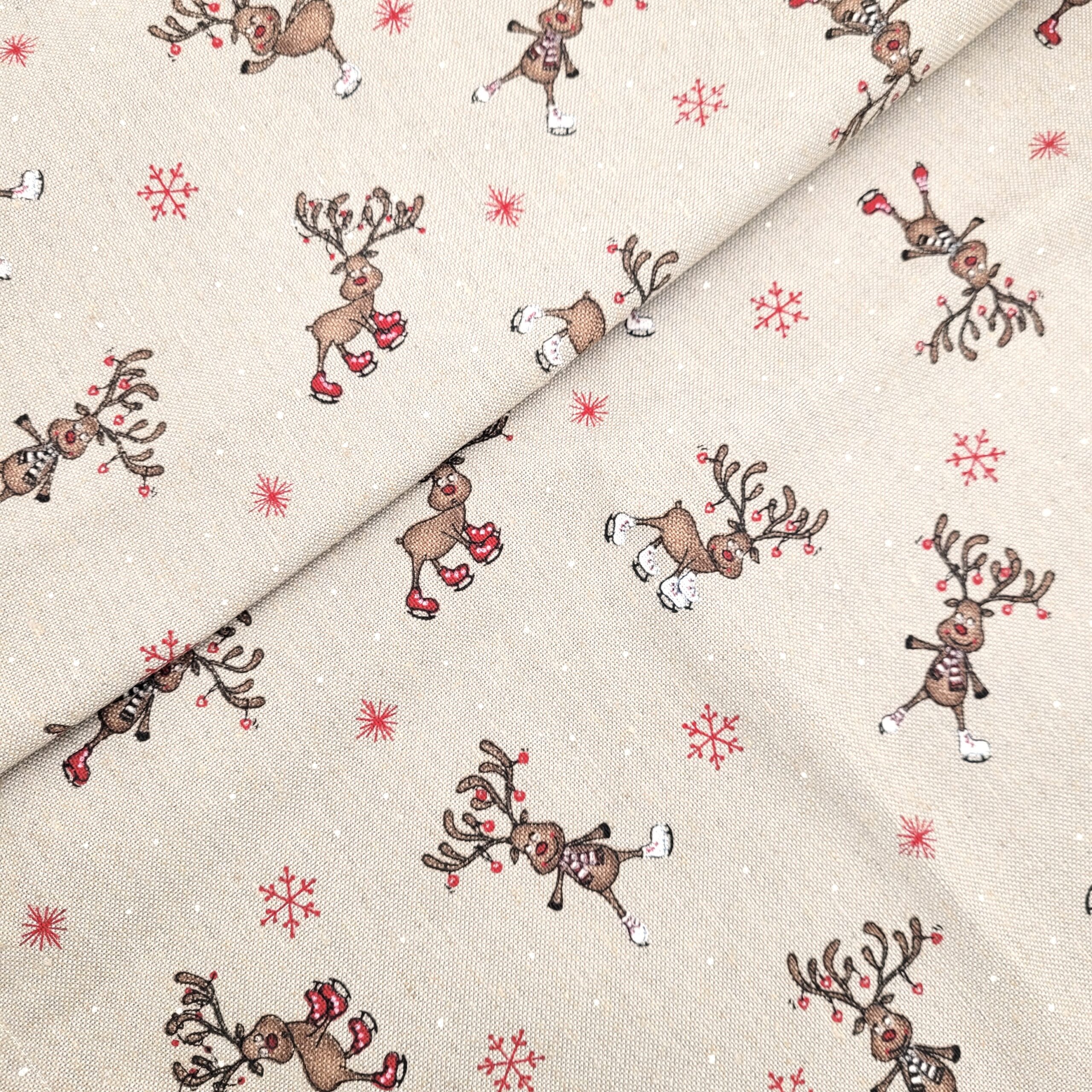 Weihnachts-Tischläufer "Rentiere" – Bild 3