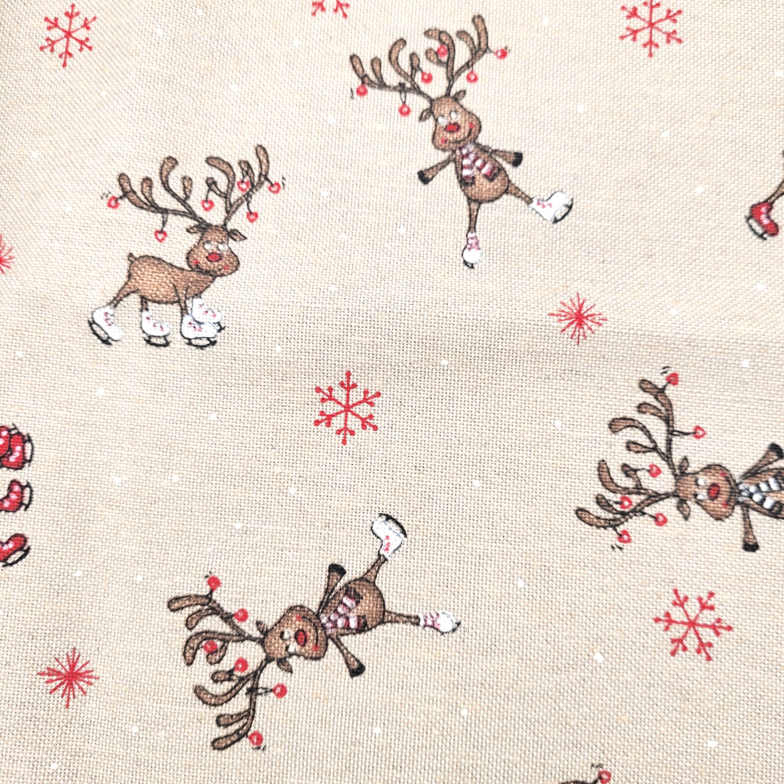 Weihnachts-Tischläufer "Rentiere" – Bild 4