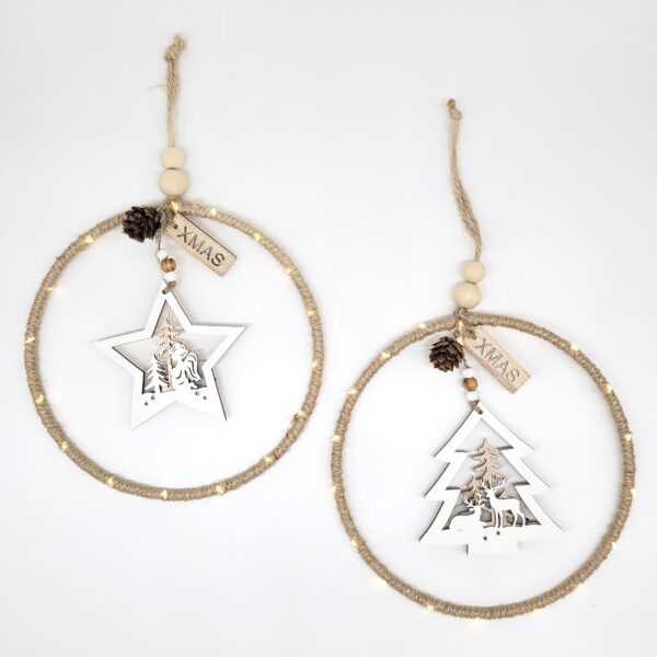 Türkranz "Stern" / "Tannenbaum"