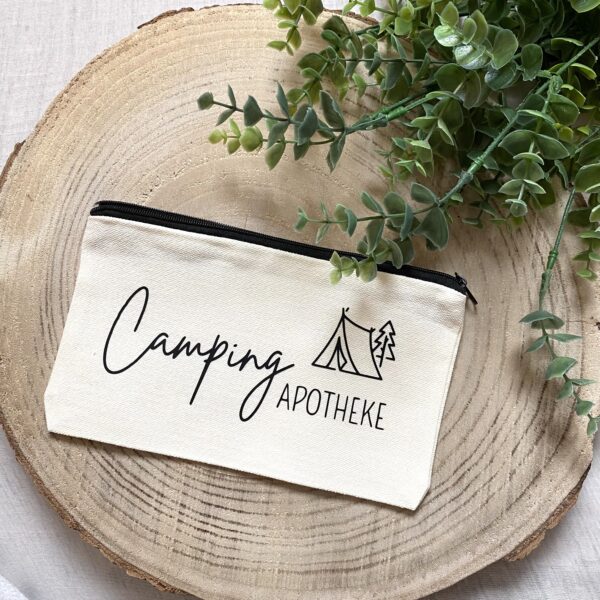 Canvas-Täschchen "Camping-Apotheke"