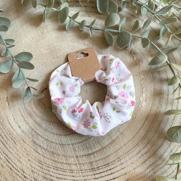 Scrunchie Haargummi Set "Blümchen & gemustert" – Bild 2