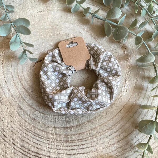 Scrunchie Haargummi Set "Blümchen & gemustert" – Bild 3